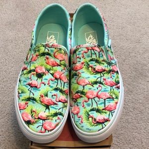 Vans Flamingo Slip On Shoe